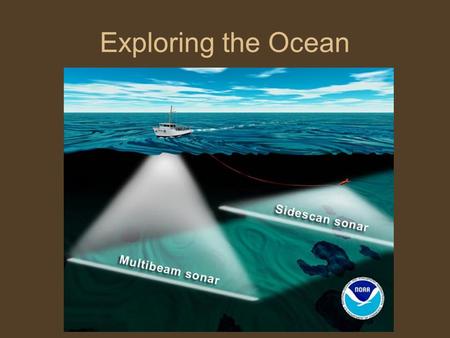 Exploring the Ocean. Why is the ocean difficult to study? 1.It is DEEP! 3.8 km (that’s twice as deep as the Grand Canyon) 2.It is DARK and COLD! (Only.