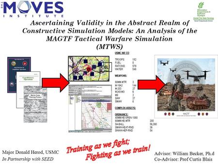 Ascertaining Validity in the Abstract Realm of Constructive Simulation Models: An Analysis of the MAGTF Tactical Warfare Simulation (MTWS) Major Donald.