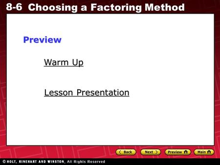 Preview Warm Up Lesson Presentation.