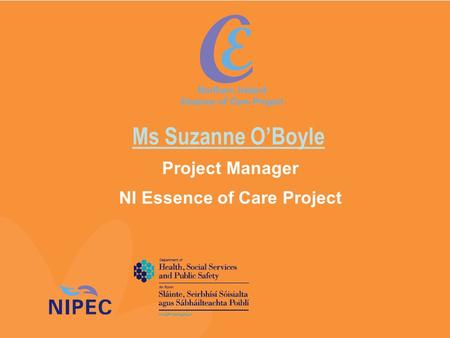 Project Manager NI Essence of Care Project