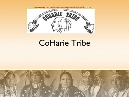 CoHarie Tribe Photo retrieved from