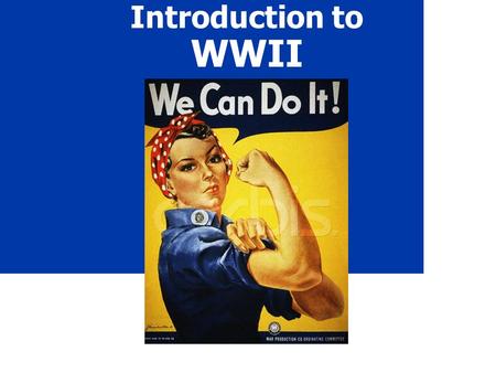 Introduction to WWII. 2 When? 1939 Sept.1 - Germany invades Poland (official start to the war ) Sept. 3 - Britain & France declare war on Germany Dec.