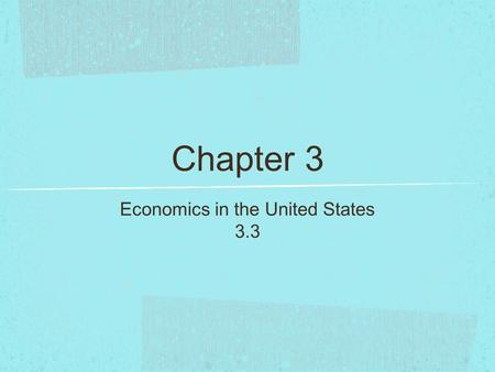 Chapter 3 Economics in the United States 3.3. Profit Profit is the money a business or person makes after expenses have been paid. Profits are very important.