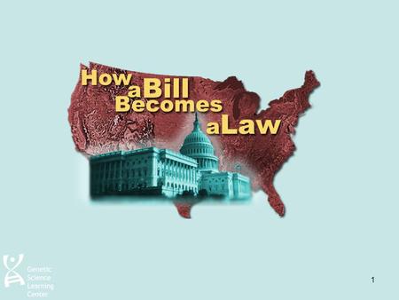 1. 2 Who can propose a law? Anyone can suggest an idea for a law. However, –Only Members of Congress can take a proposed law to the House of Representatives.