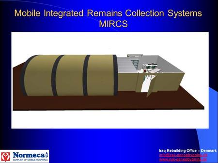 Mobile Integrated Remains Collection Systems