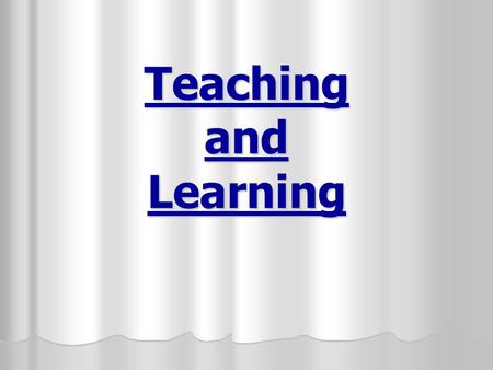Teaching and Learning. Types of language drills a. Substitution drills i. Substitution of classroom objects Substitution of classroom objects Substitution.