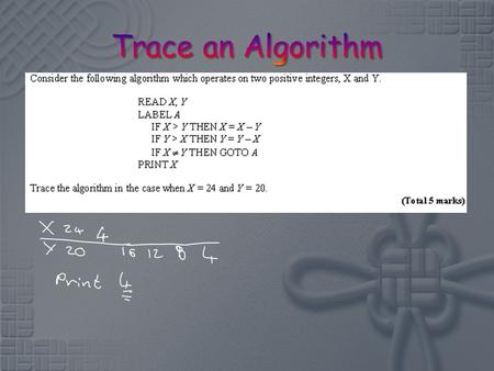 To know and use the Bubble Sort and Shuttle Sort Algorithms.
