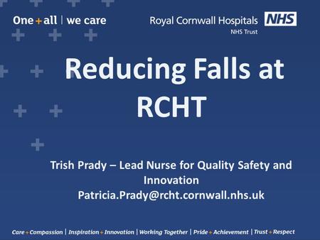 Trish Prady – Lead Nurse for Quality Safety and Innovation