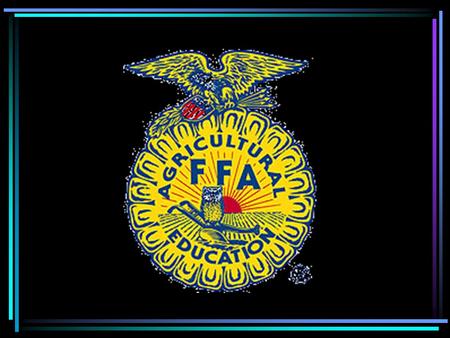 Selling Your FFA Chapter Online Making Use of the INTERNET…