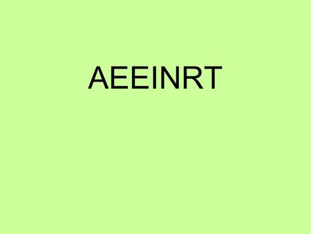 AEEINRT 2 OF THE THREE 6-LETTER WORDS WHAT BINGO STEM CAN BE CREATED FROM THIS ALPHAGRAM?