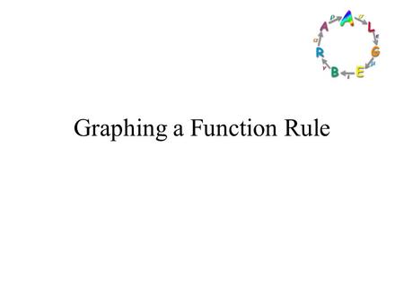 Graphing a Function Rule