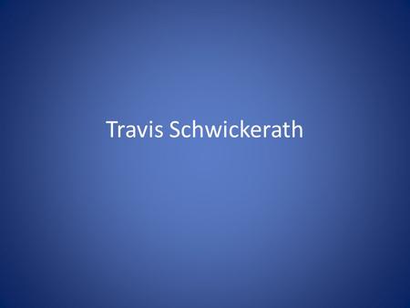 Travis Schwickerath. Outline Personal & Farm Background Internships Precision Ag benefits Career Path.