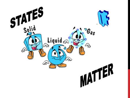 Substances exist as either solids, liquids or gases. But what makes them different? It has to do with the arrangement and motion of the particles that.