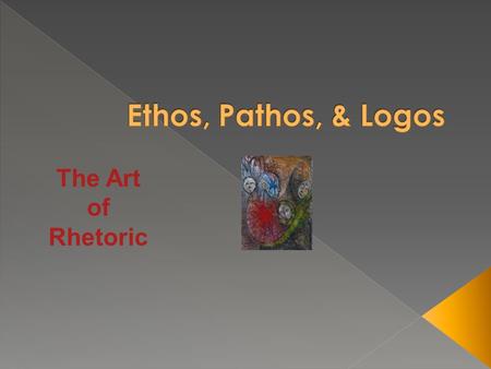 The Art of Rhetoric.  Aristotle defines rhetoric as › According to Aristotle, rhetoric is the ability, in each particular case, to see the available.
