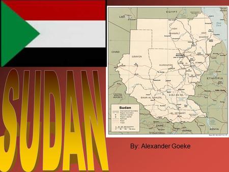 By: Alexander Goeke. Sudan’s capital is khartoum Khartoums population is 2,207,794 people It is the largest city in Sudan Khartoum doesn’t have many exotic.