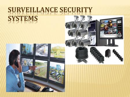  Designed to monitor the movement of people in given area.  Used video cameras to transmit a signal to a specific place on a limited set of monitors.
