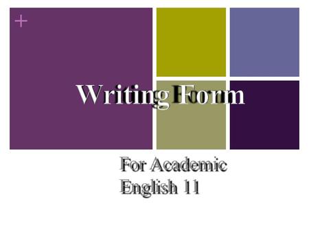 + For Academic English 11. Self Assessment Questions for Essay Structure Introduction:  Is my thesis or main idea clear?  Is my thesis stated in.