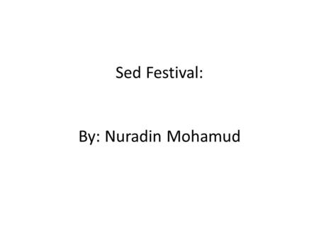 Sed Festival: By: Nuradin Mohamud. Alabaster sculpture of an old pharaoh.