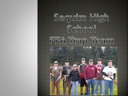 A competitive sport of shooting clay pigeons that originated in the 18 th century that promotes individualism as well as team building. A round of trap.