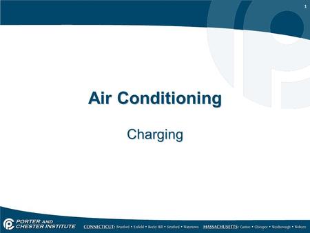 Air Conditioning Charging.