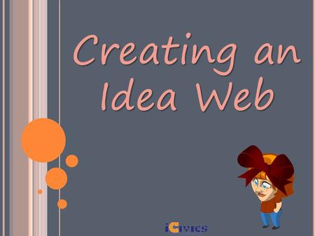Creating an Idea Web. Sarah’s ribbon is not a hat Does not cover her head Does not protect her head Main Argument Supporting Argument The bubble in the.