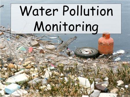 Water Pollution Monitoring