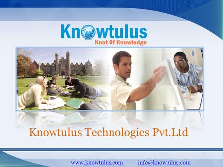 Knowtulus Technologies Pvt.Ltd.