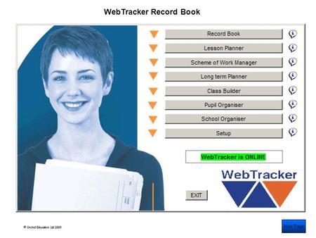 Next Page WebTracker Record Book. Input, view and track pupil Assessments Next Page.