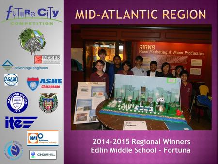 2014-2015 Regional Winners Edlin Middle School - Fortuna.