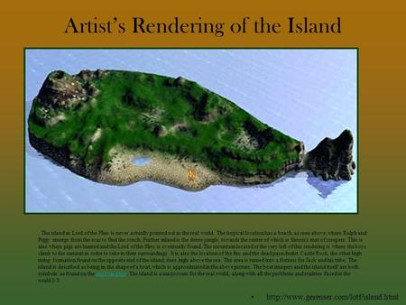 Artist’s Rendering of the Island