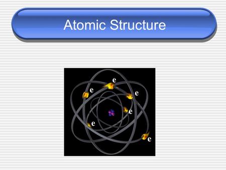 Atomic Structure. Early Theories of Matter Science as we know it did not exist several thousand years ago.