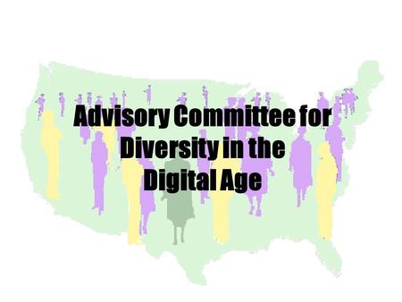 Advisory Committee for Diversity in the Digital Age.