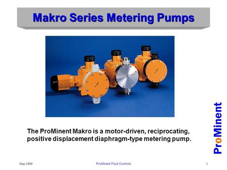 Makro Series Metering Pumps