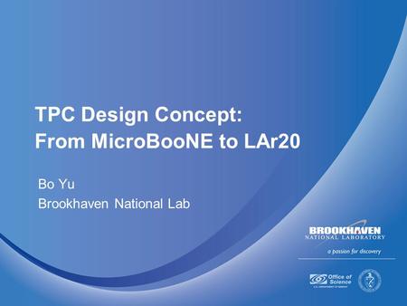 TPC Design Concept: From MicroBooNE to LAr20