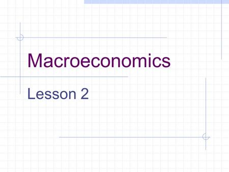 Macroeconomics Lesson 2. Topics 1. Homework 2. Review Supply and Demand 3. Floors and Ceilings 4. Elasticity.