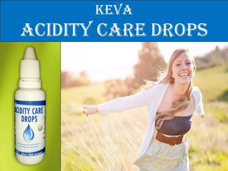 Keva acidity care drops.
