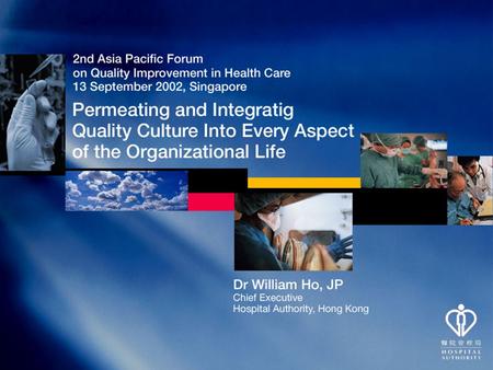 QUALITY QUALITY What is in Health Care ? QUALITY as defined by CUSTOMERS Internal & External QUALITY as defined by CUSTOMERS Internal & External.