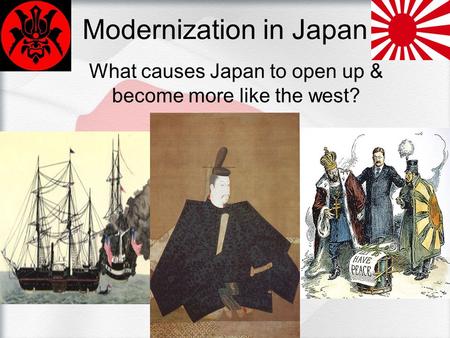 Modernization in Japan