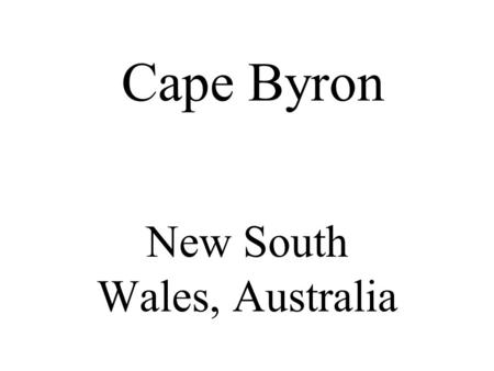 Cape Byron New South Wales, Australia. Erie North Pierhead Light Pennsylvania, United States of America.