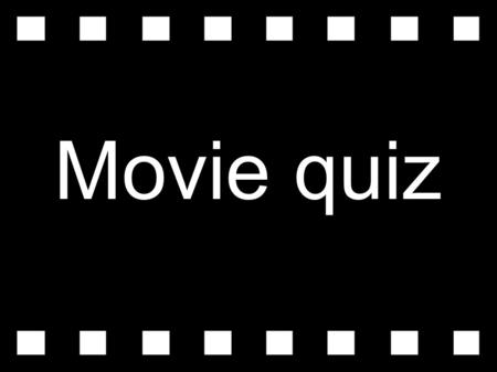 Movie quiz. 1) Some people say that the Academy Awards are called the Oscars because... a) an actor called Oscar won the first award. b) someone said.