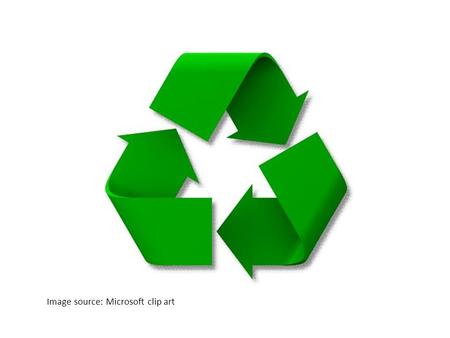Image source: Microsoft clip art. Reduce Use refillable containers and avoid purchasing small water bottles. Operate electric cars instead of a vehicle.