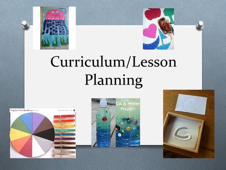 Curriculum/Lesson Planning