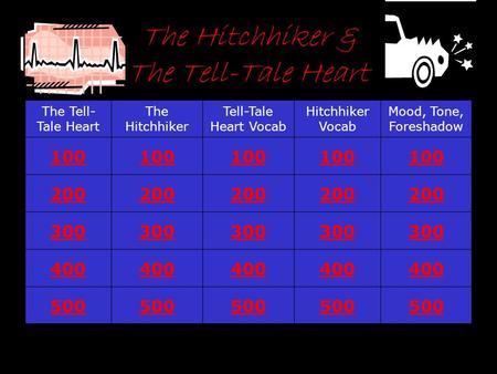 The Hitchhiker & The Tell-Tale Heart
