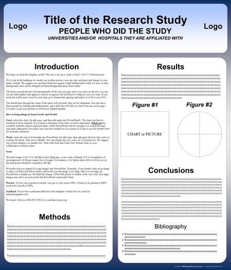 We hope you find this template useful! This one is set up to yield a 36x42” (3x3.5’) Vertical poster. We’ve put in the headings we usually see in these.