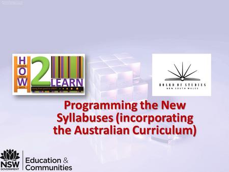 Programming the New Syllabuses (incorporating the Australian Curriculum)
