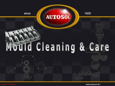 Mould Cleaning & Care since 1929 Made in Germany