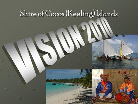 Shire of Cocos (Keeling) Islands. Home Island Precinct Locality Plan Governance/Logistics Business Park Cultural/Heritage Sports & Recreation Emergency.