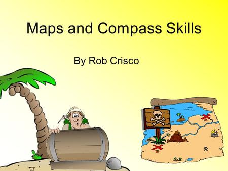 Maps and Compass Skills By Rob Crisco. How a Compass Works Compass operates with a magnetic needle that floats freely on a pivot that points toward magnetic.