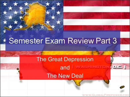 Semester Exam Review Part 3