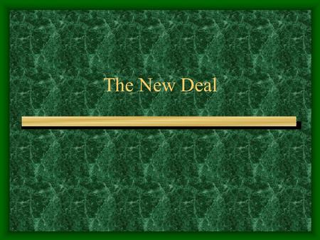 The New Deal. FDR Elected Franklin Delano Roosevelt Elected president 1932 Began to reassure the people in radio broadcasts Roosevelt rallied a frightened.